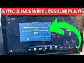 SYNC 4 Tutorial: How To Connect Your Phone and Use CarPlay on SYNC 4 System