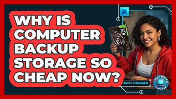 Why Is Computer Backup Storage So Cheap Now? - Your Computer Companion