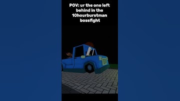 Ur the one left behind in the 10hourburstman bossfight | Item Asylum Animation Meme #itemasylum