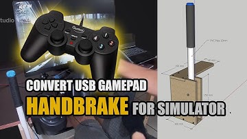 DIY Handbrake for PC Simulator - USB Gamepad - Logitech G29