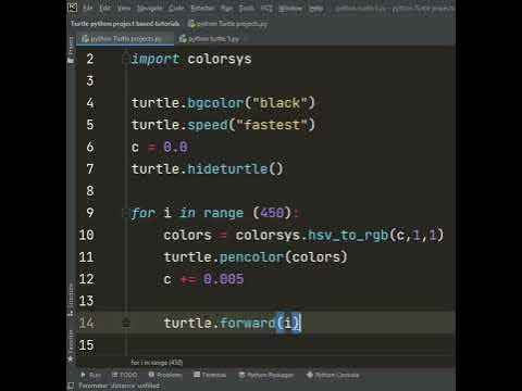 Python Turtle - Simple Python Turtle Graphics/Python Projects - YouTube