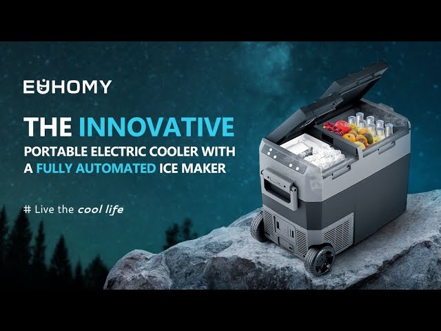 Euhomy: The Electric Cooler With A Fully Automated Ice Maker by Euhomy —  Kickstarter