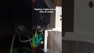 AnyCubic Ace Pro - 4 lights and motor error