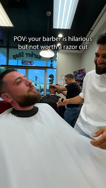 Gotta stop laughing when the razor’s out 😅