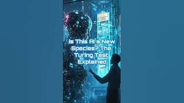 The Turing Test: Is AI A New Species?  #ai #podcast #futuretech #species