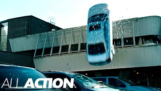 He Drove Off the Roof! | The Bourne Ultimatum | All Action