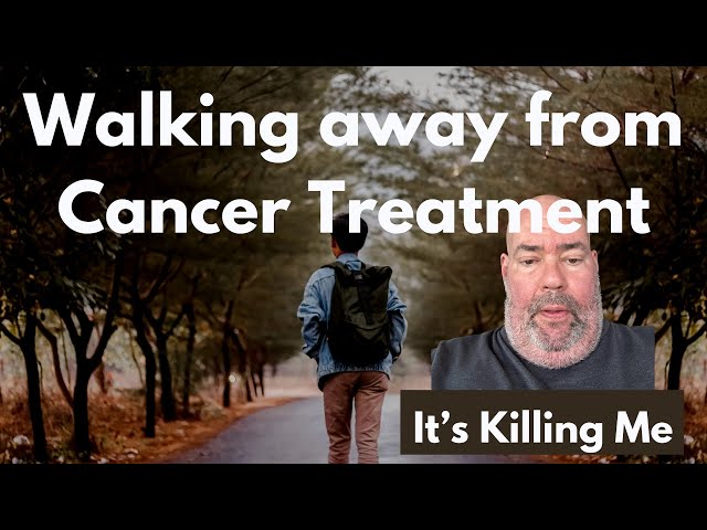 I’m walking away from cancer treatment. #braincancer #cancer class=