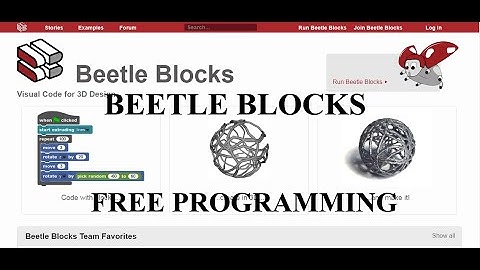 ABOUT BEETLE BLOCKS - VISUAL CODE FOR 3D || KANAKAM SUSHMA || 3D DESIGN AND FABRICATION