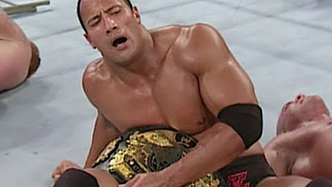Dwayne "The Rock" Johnson wins the Undisputed Championship