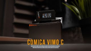 Беспроводные петли Comica Vimo C | Компактные микрофоны с зарядным кейсом