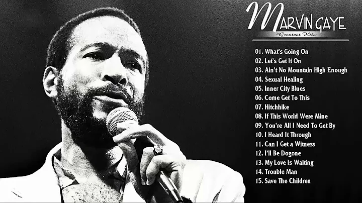 Marvin Gaye Greatest Hits Playlist - Marvin Gaye B...