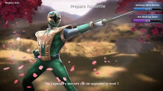 [V-Game] Green Samurai Ranger - Power Rangers Legacy Wars screenshot 5