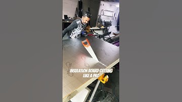 Insulation board cutting like a pro