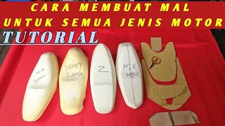 tutoria membuat mal jok fariasi untuk semua jenis motor