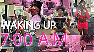 I Woke Up EVERYDAY @ 7AM To Workout For A Week *realistic* (MUST WATCH)