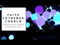 October 16, 2022 Online Sunday Service at Faith Lutheran Church in Pleasant Hill, CA