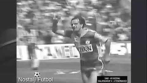1982 1983 Galatasaray Fenerbahçe 4-4'LÜK EFSANE MAÇ