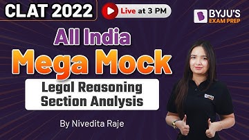 CLAT 2022: Legal Reasoning Section - Mega Mock Analysis (3rd - 5th) April | CLAT Mock Test !!!