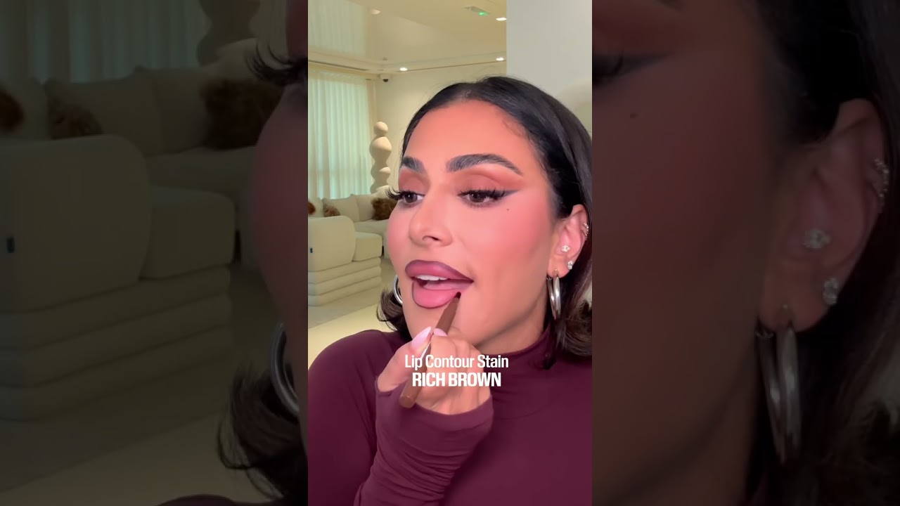 going red & glossy this valentine's, no gatekeeping ☝🏽 #liptutorial #valentinesmakeup #lipcombo