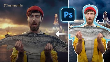Blending & Color grading LIKE A PRO! ✅ | Cinematic Manipulation with Photoshop