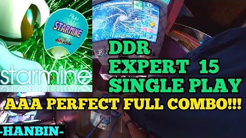 [DDR] starmine (Expert Single) AAA PERFECT FULL COMBO!!