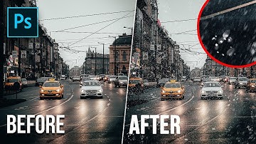 The BEST WAY to Add REALISTIC SNOW to your Photos!! (Adobe Photoshop CC Tutorial)