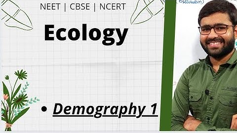 Ecology last topic demography 1