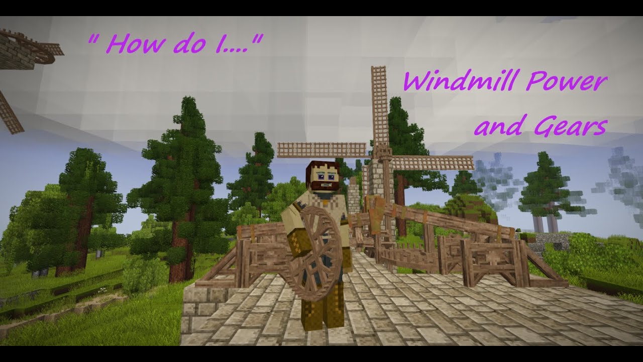 Ветряная мельница: энергия и шестерни в винтажной истории