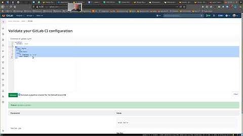 Speed run: CI lint tool handling of warning and errors & simulation