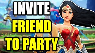 How to Invite Friend to Party in MultiVersus (Crossplay!)