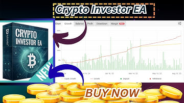 Crypto Investor EA MT4/MT5 | Best Bitcoin Trading Bot 2025 | Automated BTCUSD Expert Advisor