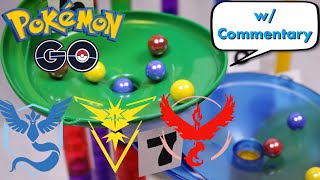 Which Pokémon GO Team is Best? Pokémon Marble Race | Pokemon Rush