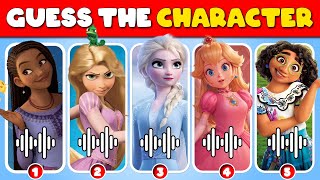 Guess The Disney Song \& Who Is Dancing? Guess 40 Disney Princesses  | Disney Song Quiz Challenge