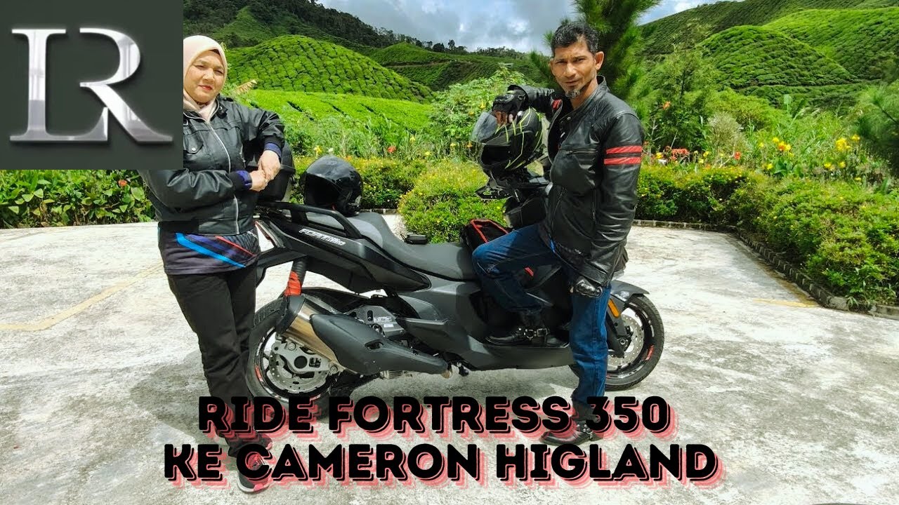 RIDE KE CAMERON HIGHLAND DENGAN QJ MOTOR FORTRESS 350