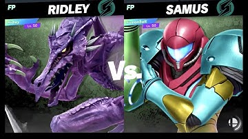 Super Smash Bros Ultimate Amiibo Fights – Request #16992 Ridley vs Fusion Suit