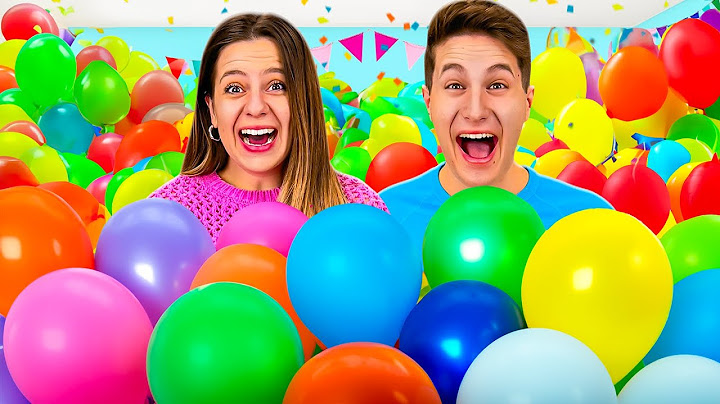 VIVIAMO IN UNA CASA DI PALLONCINI PER 24 ORE CON TUTTI I NOSTRI AMICI CHALLENGE!🎈