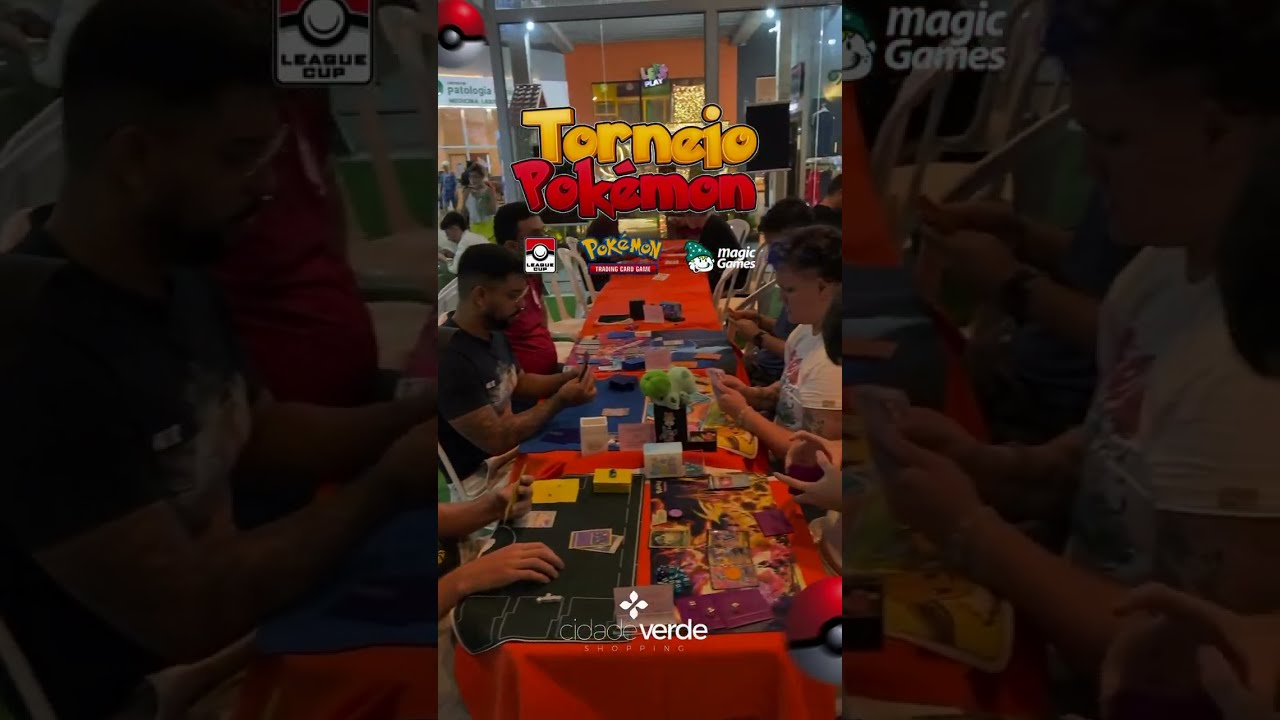 Amanhã Shopping Cidade Verde recebe o Torneio Pokémon