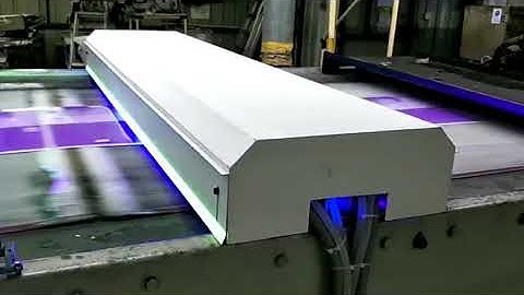 paper uv varnish coating with led uv  curing system