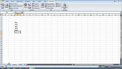 How to add Excel 2007 Combo Box