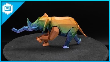 Flexi Elephant #adafruit #3dprinting #timelapse