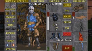 Daggerfall Unity 0.2 Features