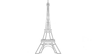 How to Draw the Eiffel Tower / Как нарисовать Эйфелеву башню(Drawing Channel - https://www.youtube.com/channel/UCaZm6IvtL9zNeDwQi571asA/videos Канал для рисования ..., 2015-06-16T11:10:56.000Z)