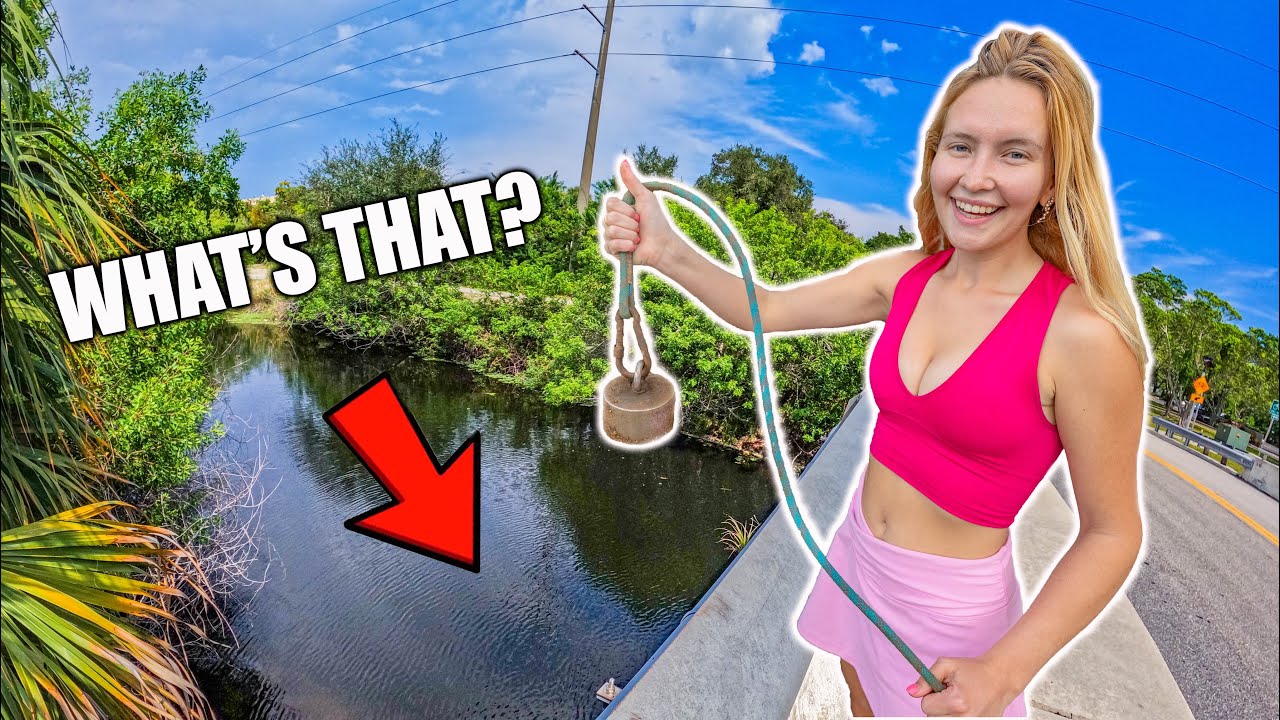 Treasure Hunting With A Magnet (Remains Found!)