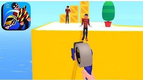 Tape thrower Maxlevel Gameplay (Android, Ios)