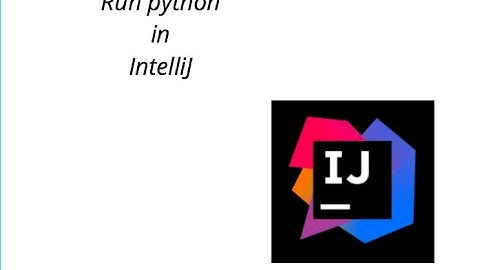 Run python in intellij idea