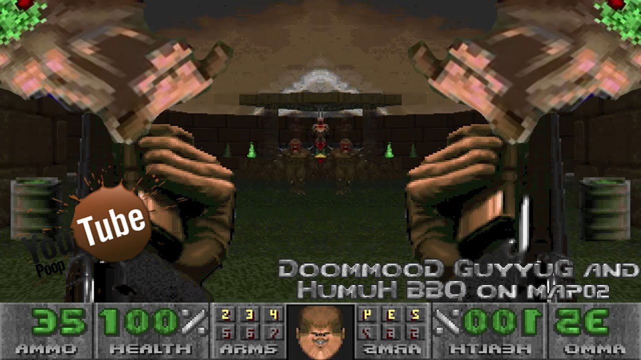 D1m3's YTP - DoommooD GuyyuG and HumuH BBQ on map02