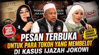 MERADANG! BU KURNIA DKK ULTIMATUM PARA 'PENGHIANAT' DIKASUS IJAZAH JOKOWI