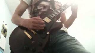keef wolfson riffing in c sharp guitar madness! rock!