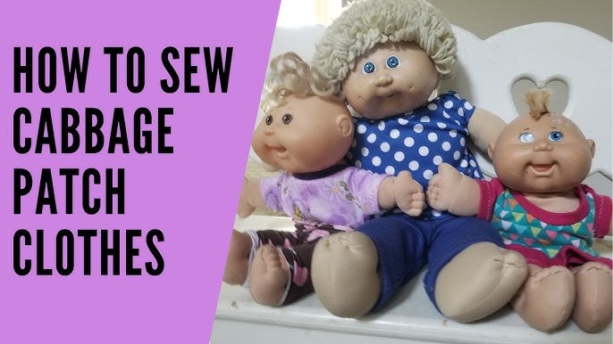 How to Sew Cabbage Patch Doll Clothes Patterns - YouTube how-to-sew-cabbage-patch-doll-clothes-patterns-youtube