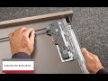 Blum MERIVOBOX montage - TIP-ON en BLUMOTION